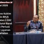Pemprov Kaltim menjamin BPJS warga Kutai Barat untuk 2.592 peserta guna memperluas akses layanan kesehatan masyarakat kurang mampu.