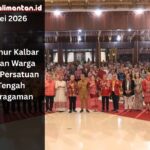 Gubernur Kalbar mengajak masyarakat menjaga persatuan, kerukunan, dan keharmonisan di tengah keberagaman demi daerah yang damai.
