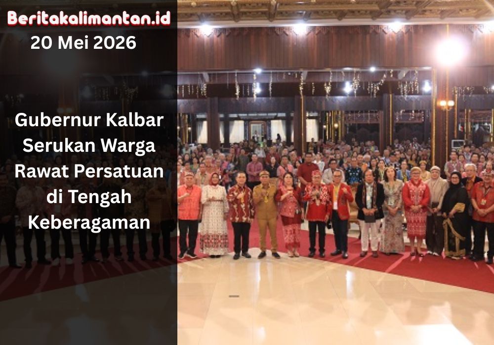 Gubernur Kalbar mengajak masyarakat menjaga persatuan, kerukunan, dan keharmonisan di tengah keberagaman demi daerah yang damai.
