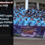 Bupati HST Samsul Rizal melepas 134 peserta kontingen POPDA Kalsel 2026, terdiri dari atlet, pelatih, tim kesehatan, dan ofisial.