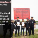 PSDKP Pontianak menyegel empat tambak udang vaname di Kalbar karena dugaan pelanggaran izin, sertifikasi, dan penggunaan obat ikan tak terdaftar.