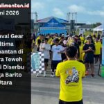 Karnaval Gear Ultima Kalimantan di Muara Teweh ramai diserbu warga, menghadirkan hiburan keluarga, promo menarik, dan test ride Yamaha terbaru.