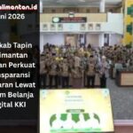 Pemkab Tapin Kalimantan Selatan memperkuat transparansi anggaran lewat sistem belanja digital KKI agar transaksi daerah lebih efisien dan akuntabel.