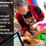 Disdukcapil Barito Utara, Kalimantan Tengah, rekam KTP-el penyandang disabilitas mental sebagai layanan adminduk inklusif.