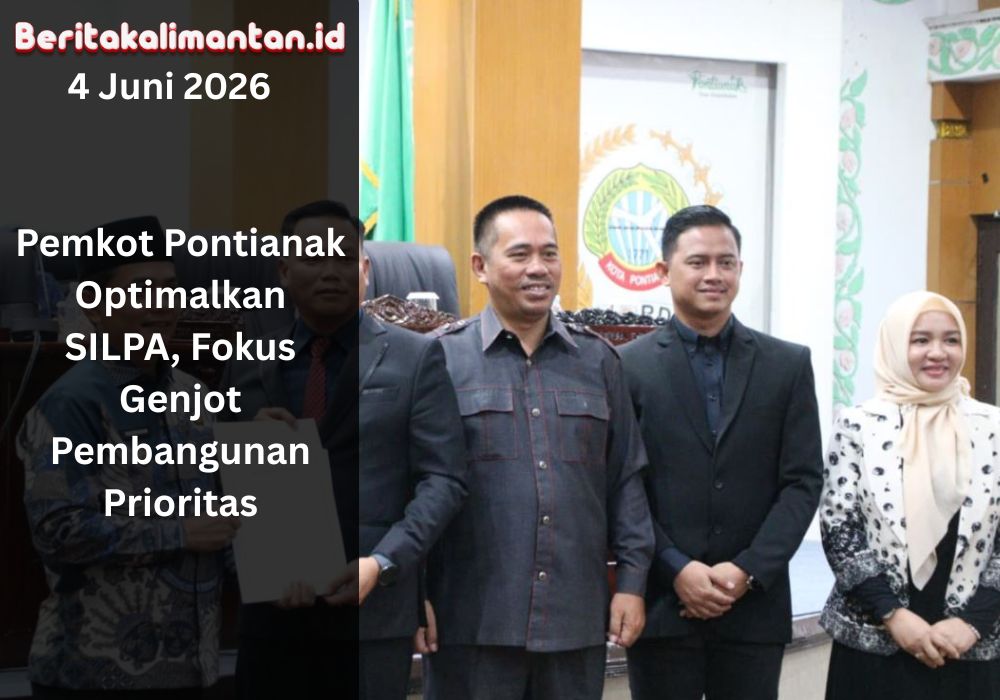 Pemkot Pontianak optimalkan SILPA guna mempercepat pembangunan prioritas, tingkatkan layanan publik, dan perkuat perencanaan anggaran daerah kota ini.