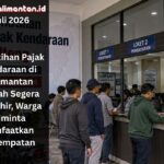 Program pemutihan pajak kendaraan di Kalimantan Tengah berakhir 22 Juli 2026. Warga diminta memanfaatkan pembebasan denda dan diskon PKB.
