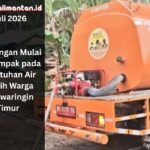 Kekeringan mulai mengganggu kebutuhan air bersih warga Kotawaringin Timur. Empat desa terdampak dan distribusi air mulai disiapkan pemerintah.