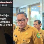 Kaltim percepat swasembada beras akhir 2026 lewat perluasan sawah, perbaikan irigasi, dan dukungan petani di wilayah lumbung pangan.