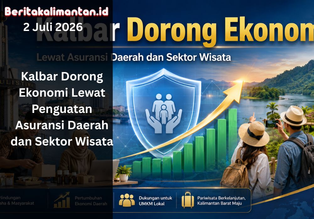 Asuransi daerah dan sektor wisata menjadi fokus Kalbar dalam memperkuat ekonomi, menjaga aset pemerintah, dan membuka peluang usaha lokal.